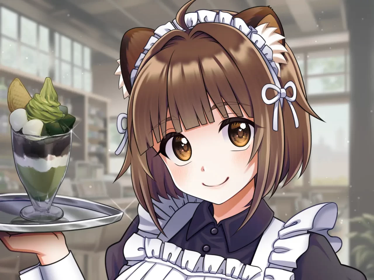 花火を背景に浴衣姿で微笑む メインビジュアル